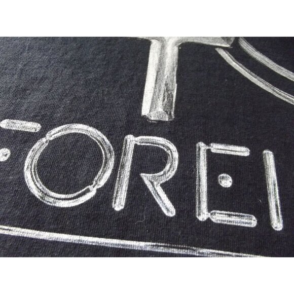 Foreigner 40th Anniversary Tour T-Shirt Mens Size 3X Black Short Sleeve Crewneck - Picture 7 of 7